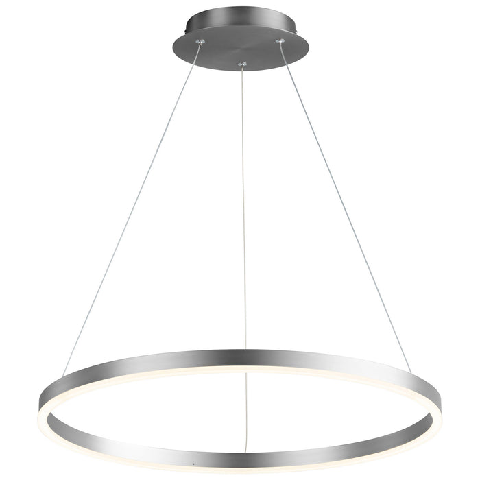 Oxygen 3-64-24 LED Pendant, Satin Nickel