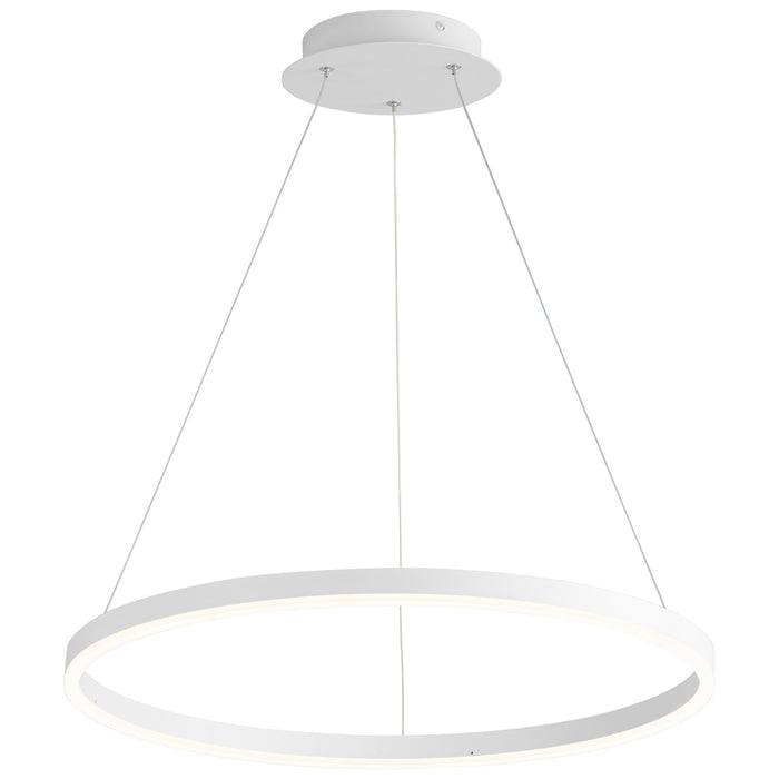 Oxygen 3-64-6 LED Pendant, White