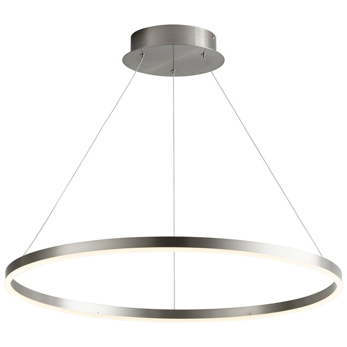 Oxygen 3-65-24 LED Pendant, Satin Nickel