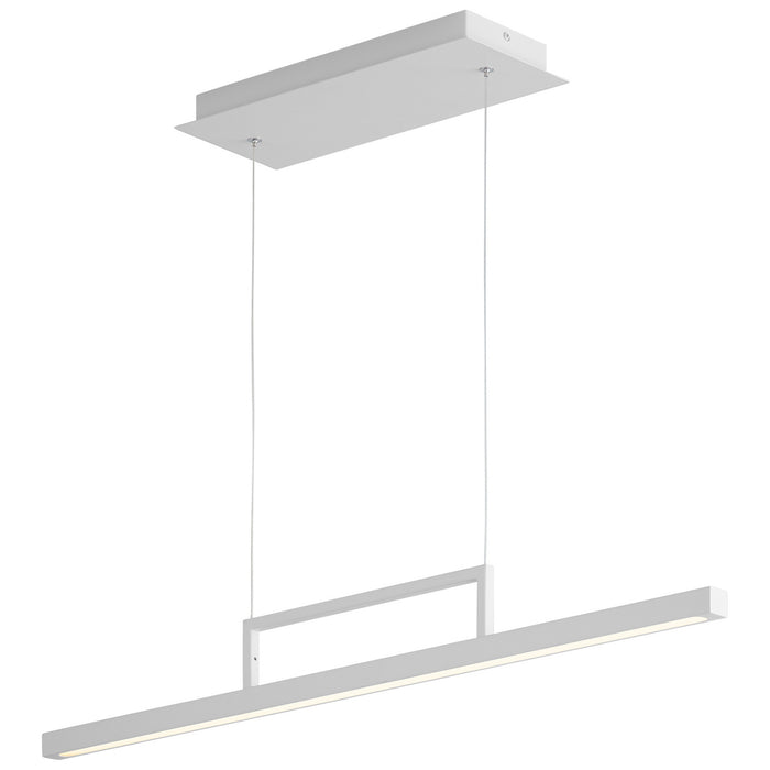 Oxygen 3-66-6 LED Pendant, White
