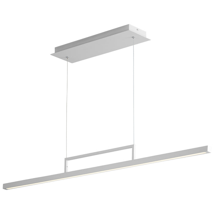 Oxygen 3-67-6 LED Pendant, White