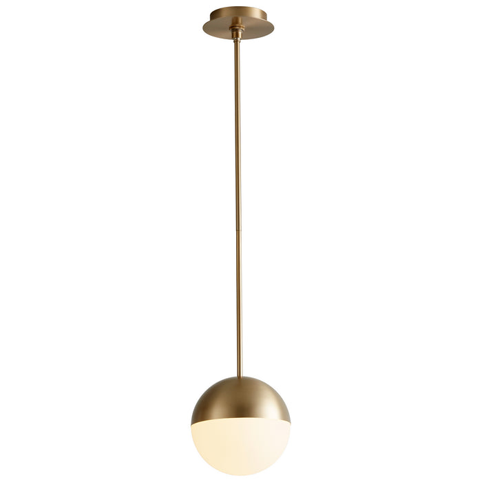 Oxygen 3-6901-40 LED Pendant, Aged Brass Aged Brass