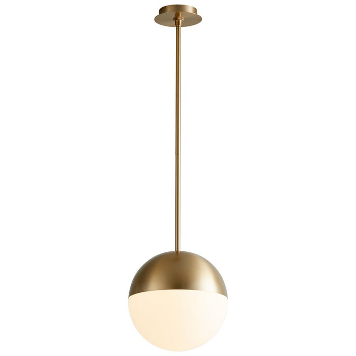 Oxygen 3-6903-40 LED Pendant, Aged Brass Aged Brass