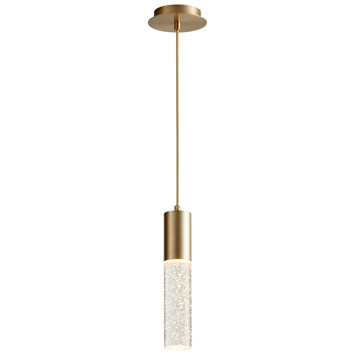 Oxygen 3-69-40 LED Pendant, Aged Brass Aged Brass