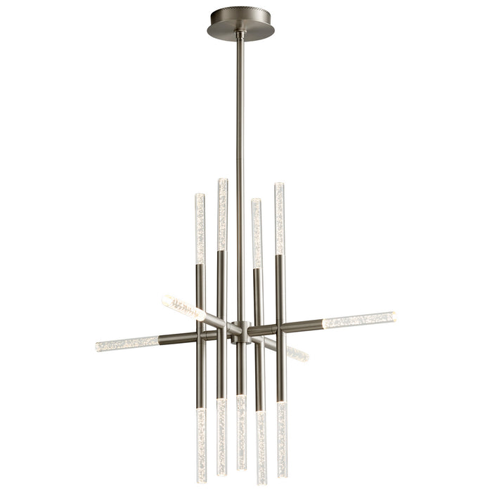 Oxygen 3-697-24 LED Ceiling Mount, Satin Nickel