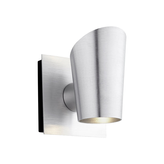 Oxygen 3-732-16 LED Outdoor Lantern, Brushed Aluminum