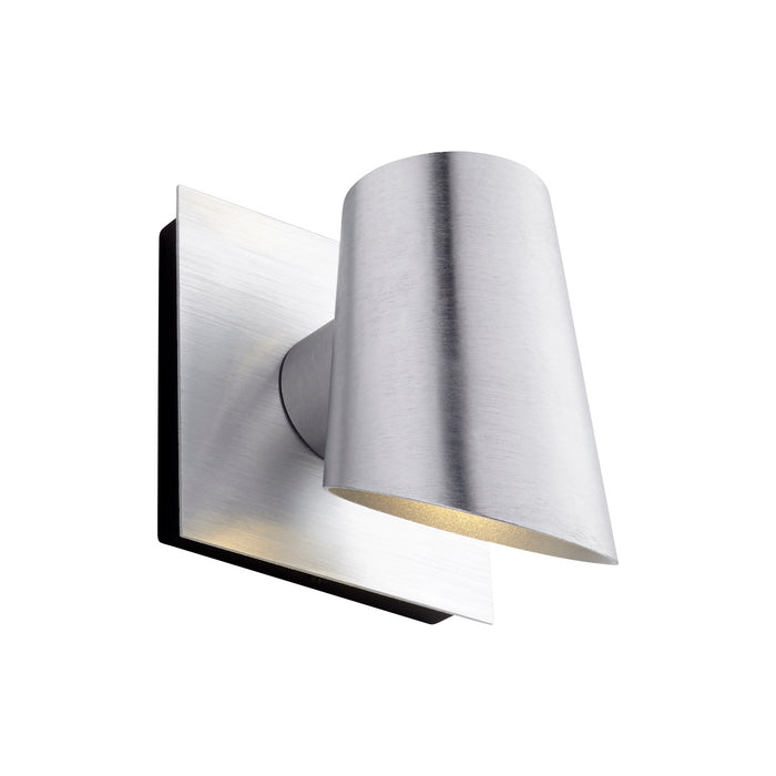 Oxygen 3-732-16 LED Outdoor Lantern, Brushed Aluminum