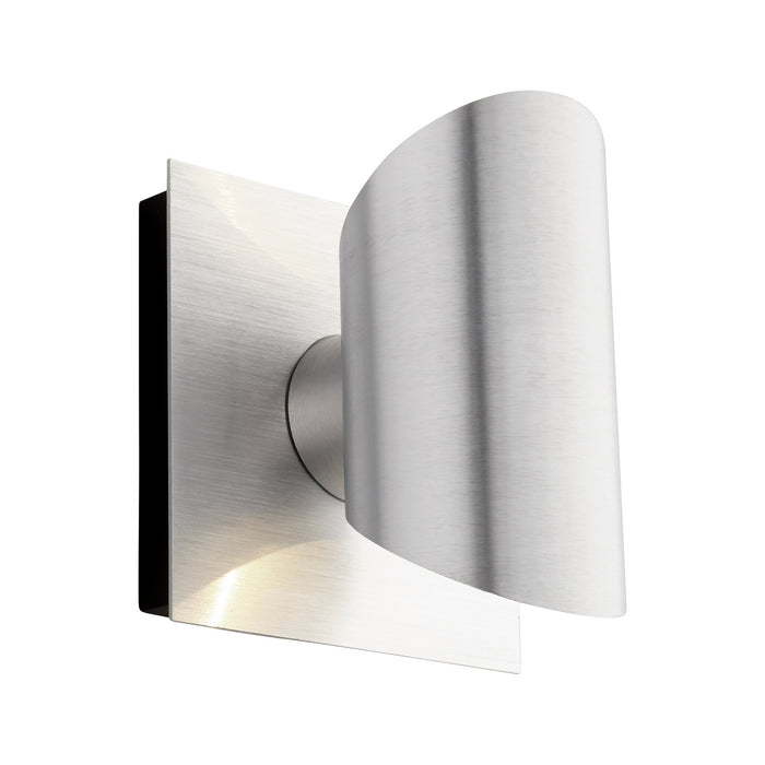 Oxygen 3-733-16 LED Outdoor Lantern, Brushed Aluminum