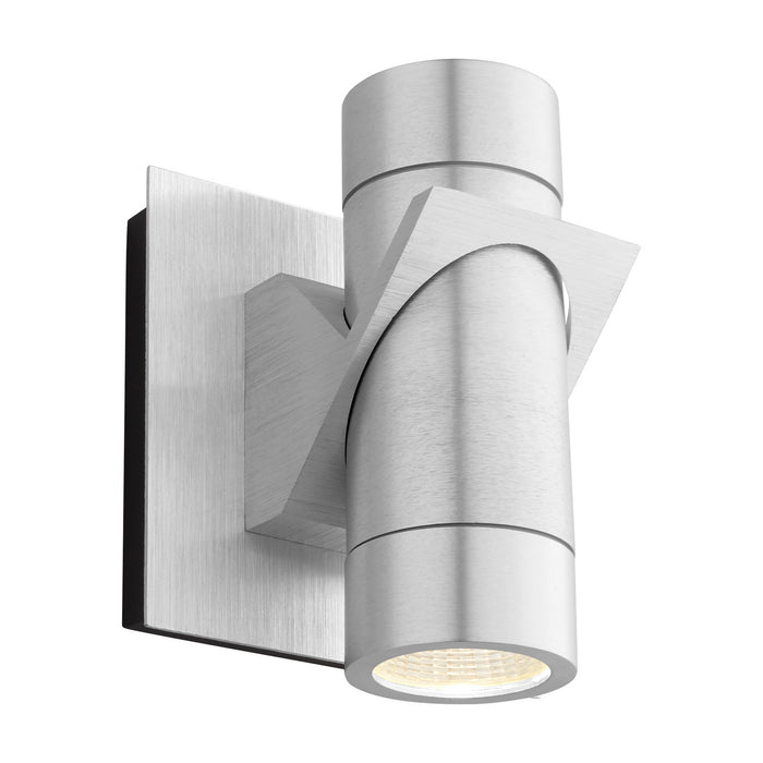 Oxygen 3-746-16 LED Outdoor Lantern, Brushed Aluminum