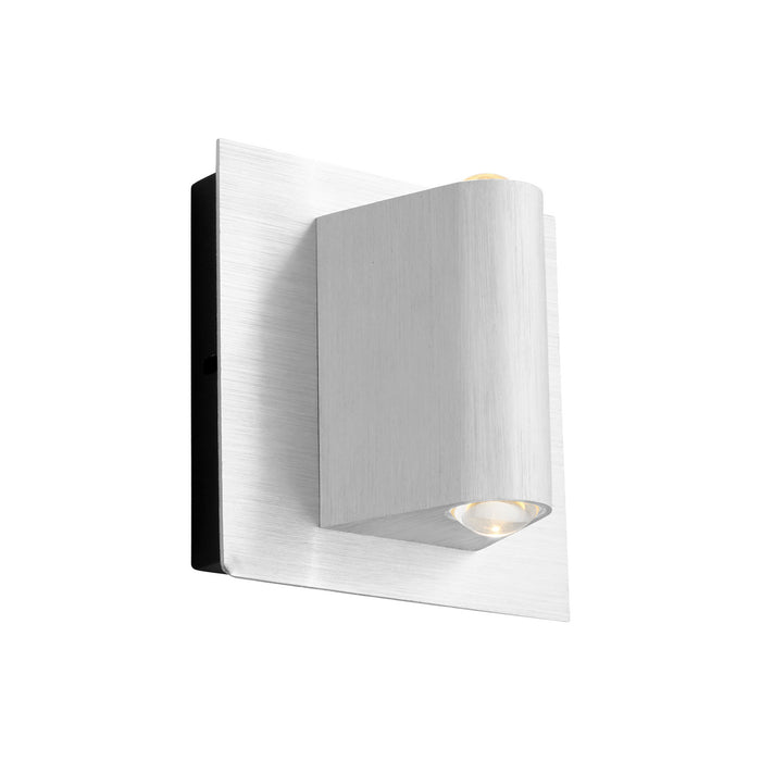 Oxygen 3-748-16 LED Outdoor Lantern, Brushed Aluminum