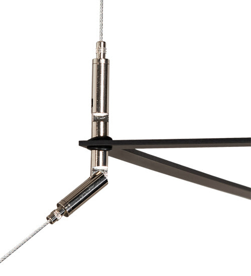 Meyda Tiffany 225400 LED Pendant, Flat Black
