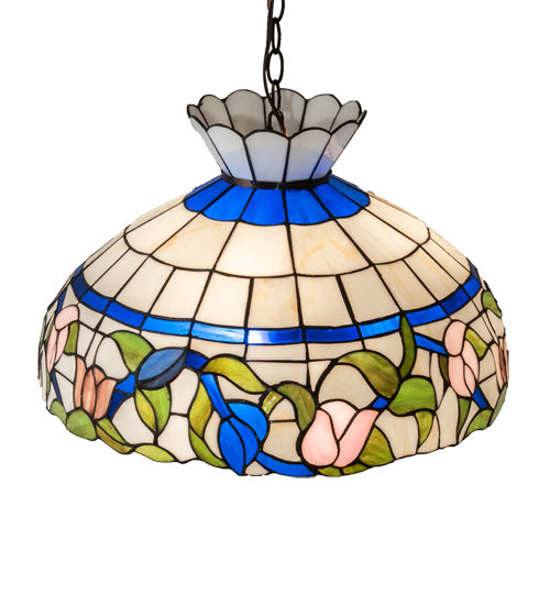 Meyda Tiffany 231154 Three Light Pendant, Mahogany Bronze