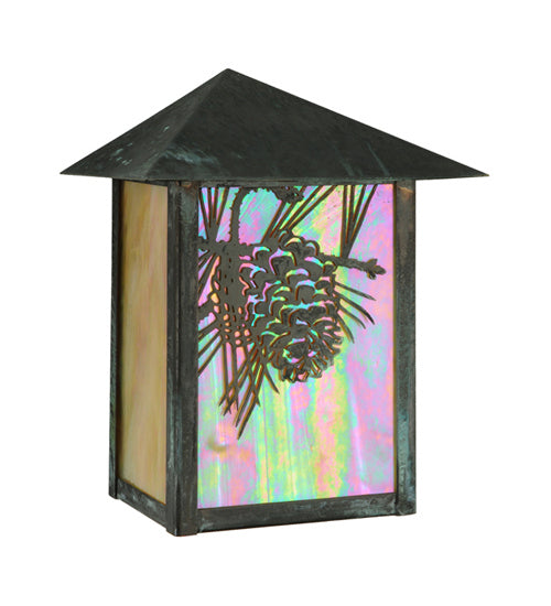 Meyda Tiffany 91915 One Light Wall Sconce, Verdigris