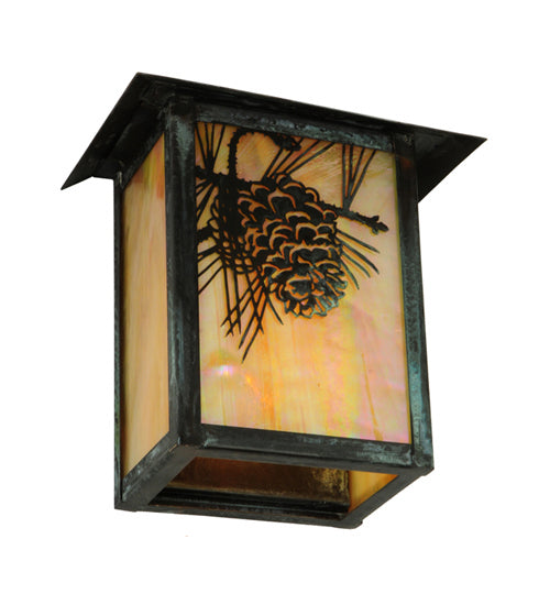 Meyda Tiffany 91915 One Light Wall Sconce, Verdigris