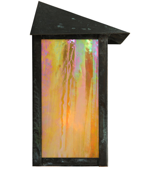 Meyda Tiffany 91915 One Light Wall Sconce, Verdigris