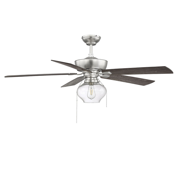 Meridian M2009BN 52" Ceiling Fan, Brushed Nickel