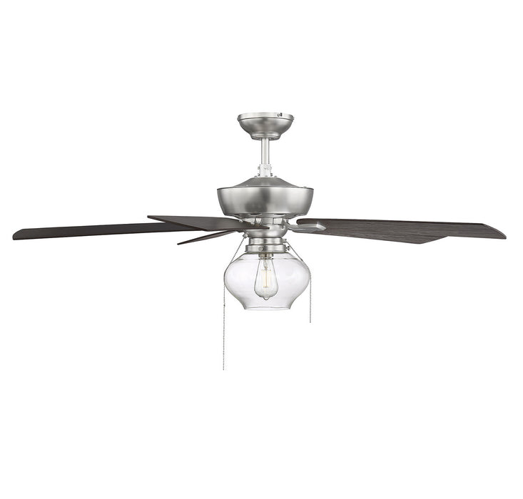 Meridian M2009BN 52" Ceiling Fan, Brushed Nickel