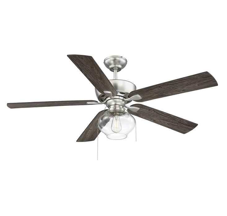 Meridian M2009BN 52" Ceiling Fan, Brushed Nickel