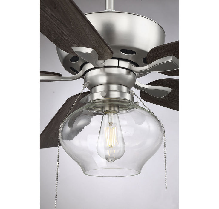 Meridian M2009BN 52" Ceiling Fan, Brushed Nickel
