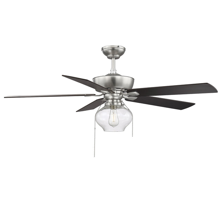 Meridian M2009BN 52" Ceiling Fan, Brushed Nickel