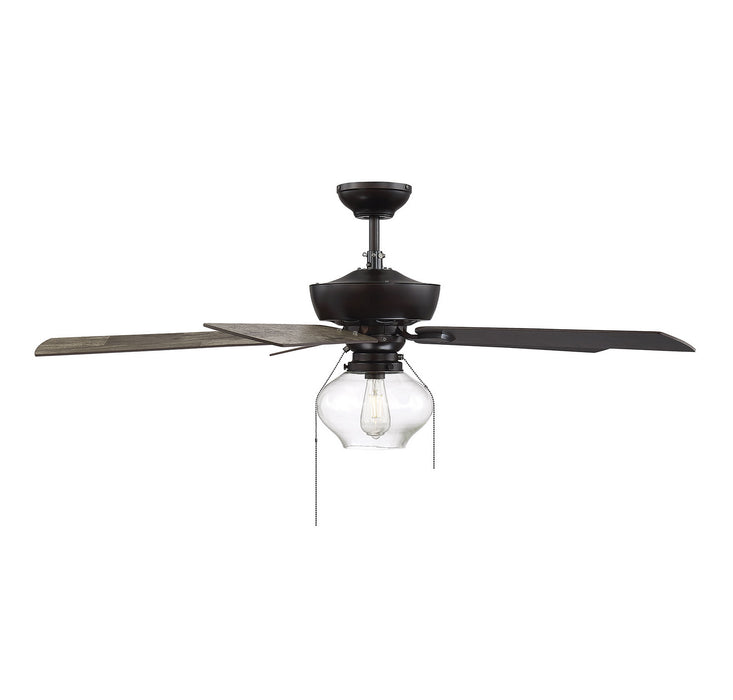 Meridian M2009ORB 52" Ceiling Fan, Oil Rubbed Bronze