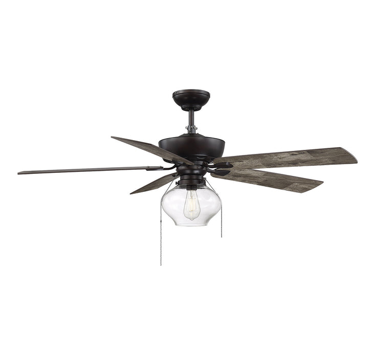 Meridian M2009ORB 52" Ceiling Fan, Oil Rubbed Bronze