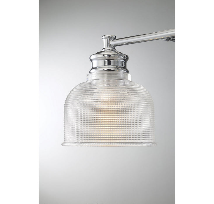 Meridian M80035CH Three Light Bathroom Vanity Light, Chrome