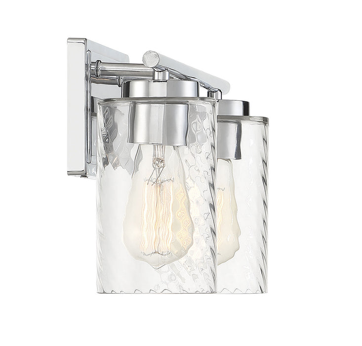 Meridian M80037CH Two Light Bathroom Vanity Light, Chrome