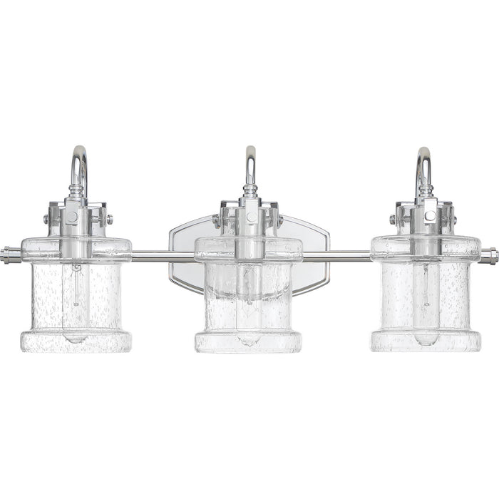 Quoizel DNY8603C Three Light Bath, Polished Chrome