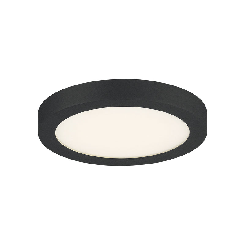 Quoizel OST1708EK LED Flush Mount, Earth Black