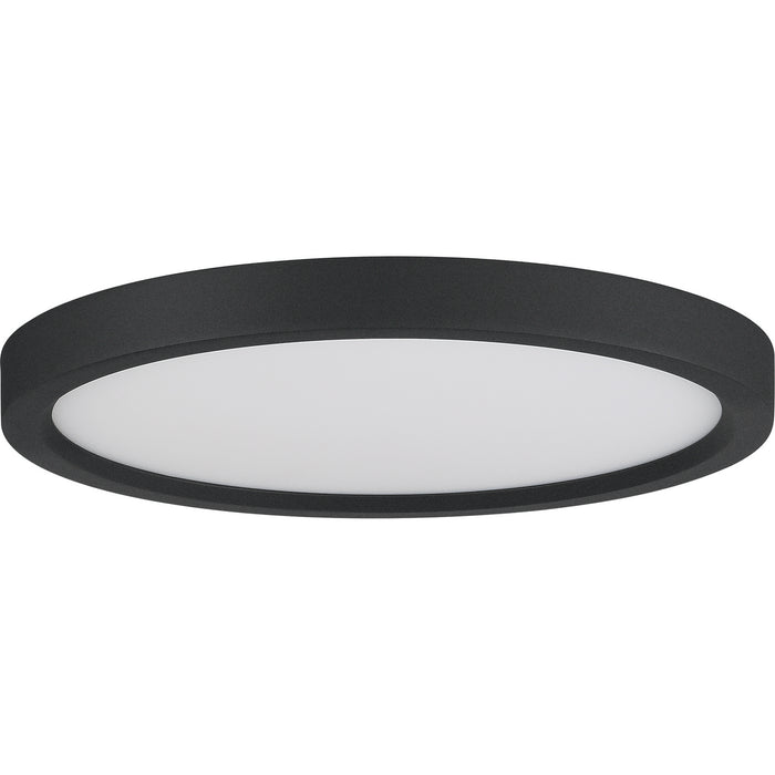 Quoizel OST1711EK LED Flush Mount, Earth Black