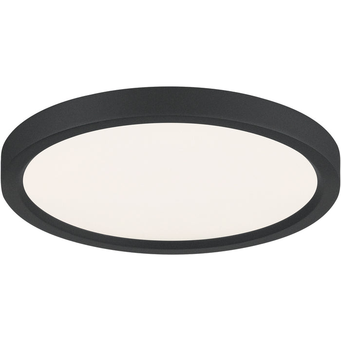 Quoizel OST1711EK LED Flush Mount, Earth Black