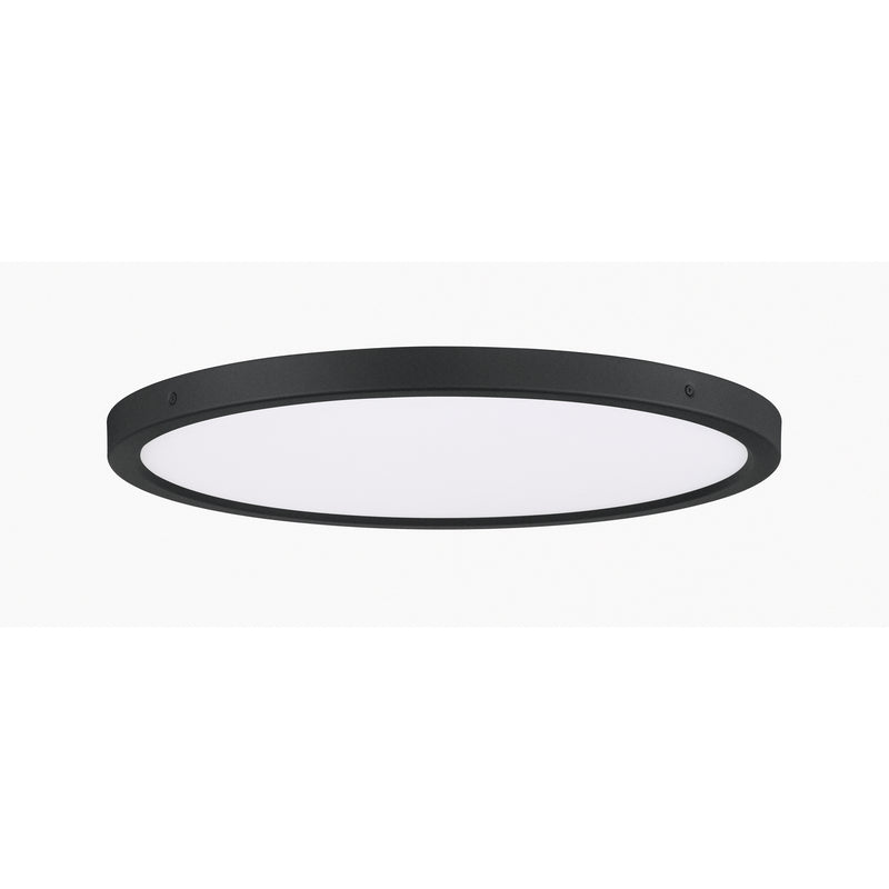 Quoizel OST1720EK LED Flush Mount, Earth Black