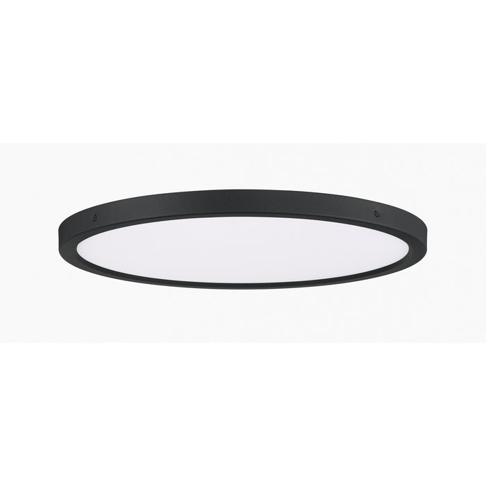 Quoizel OST1720EK LED Flush Mount, Earth Black