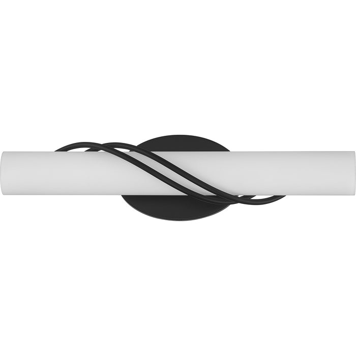 Quoizel PCSQ8519MBK LED Bath Light, Matte Black