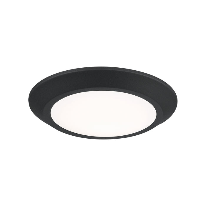 Quoizel VRG1608EK LED Flush Mount, Earth Black