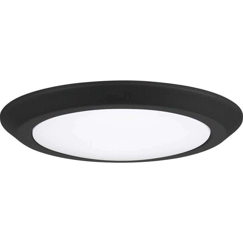 Quoizel VRG1612EK LED Flush Mount, Earth Black