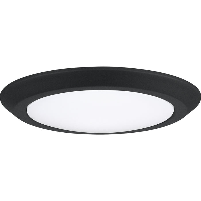 Quoizel VRG1612EK LED Flush Mount, Earth Black