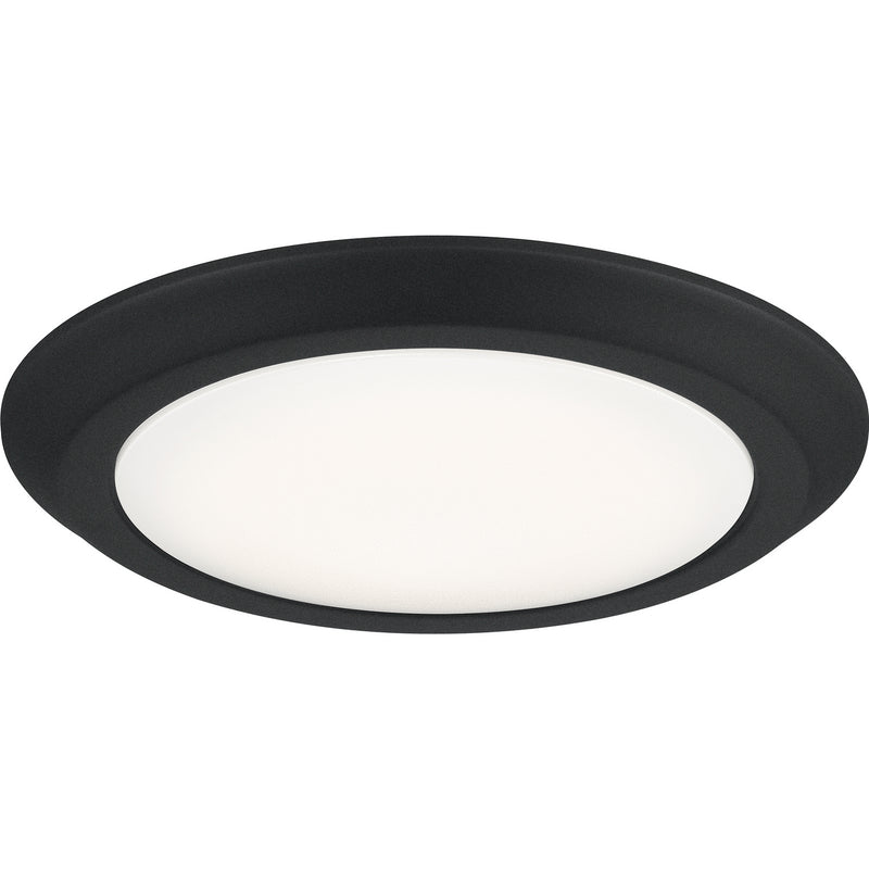 Quoizel VRG1612EK LED Flush Mount, Earth Black