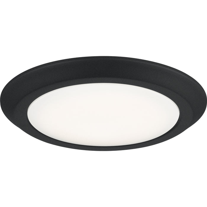 Quoizel VRG1612EK LED Flush Mount, Earth Black