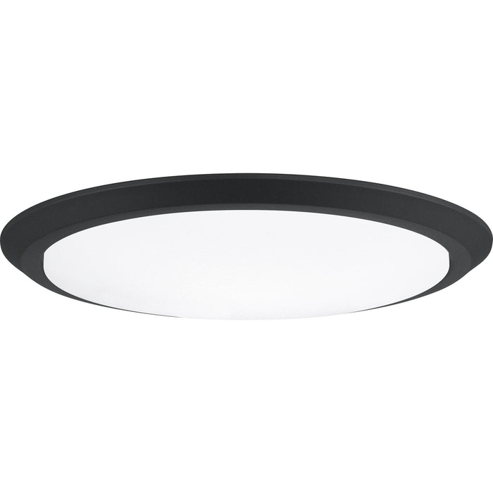 Quoizel VRG1620EK LED Flush Mount, Earth Black