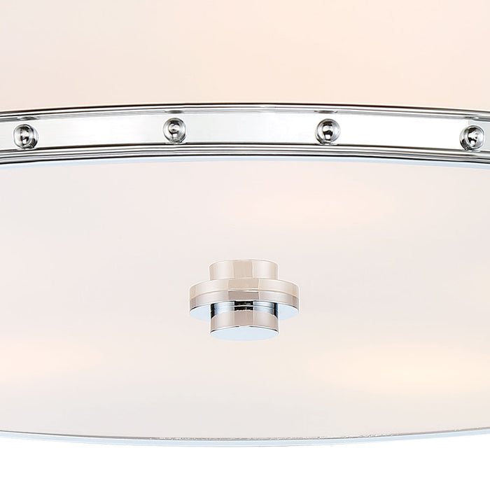 Minka-Lavery 1827-77-L LED Flush Mount, Chrome