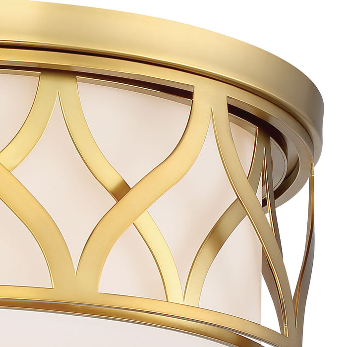 Minka-Lavery 840-249-L LED Flush Mount, Liberty Gold
