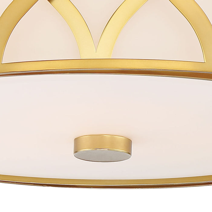 Minka-Lavery 840-249-L LED Flush Mount, Liberty Gold