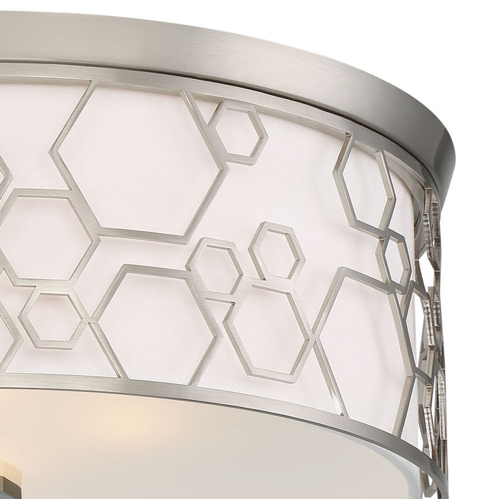 Minka-Lavery 845-84-L LED Flush Mount, Brushed Nickel
