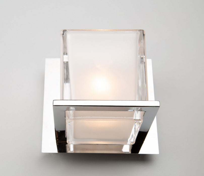 Artcraft AC11631CH One Light Wall Sconce, Chrome