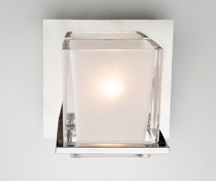 Artcraft AC11631CH One Light Wall Sconce, Chrome