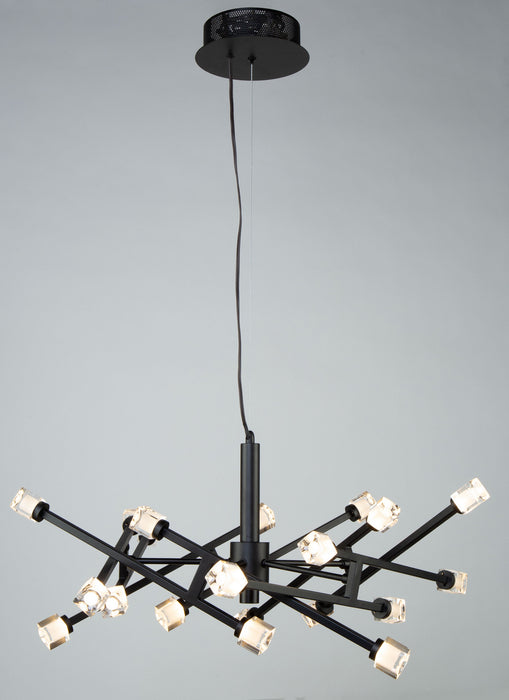 Artcraft AC6641BK LED Pendant, Black