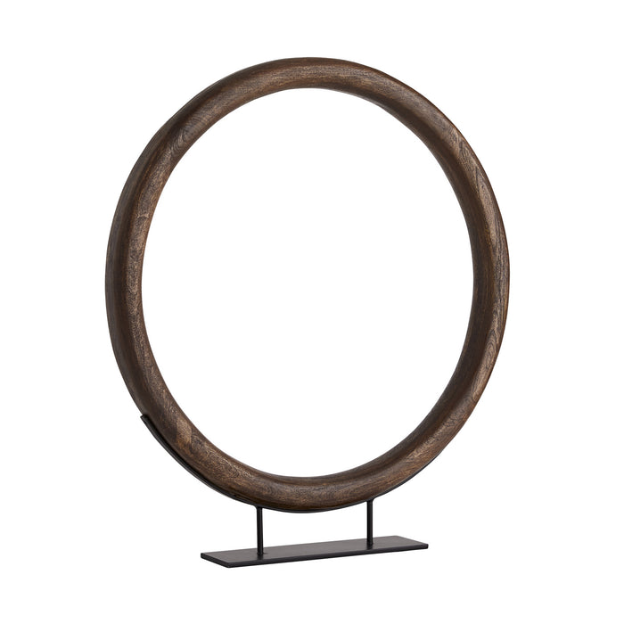 Arteriors 4785 Sculpture, Light Walnut