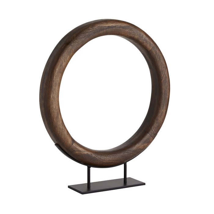 Arteriors 4786 Sculpture, Light Walnut